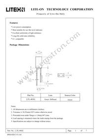 LTL-403G Datasheet Page 2