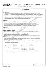 LTL-403G Datasheet Page 6