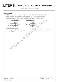 LTL-403G Datasheet Page 7