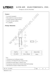 LTL-403Y Datasheet Page 2