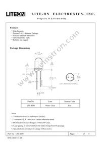 LTL-4208 Datasheet Cover