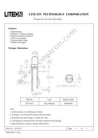 LTL-4211 Datasheet Cover