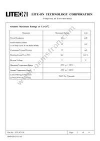 LTL-4211N Datasheet Page 2