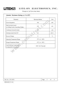 LTL-4223 Datasheet Page 2