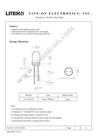 LTL-4233-R1 Datasheet Cover