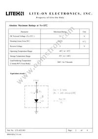 LTL-4233-R1 Datasheet Page 2