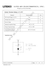 LTL-4233-R2 Datasheet Page 2