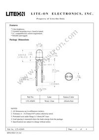 LTL-4266N Datasheet Cover