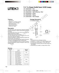 LTL-4293 Datasheet Cover