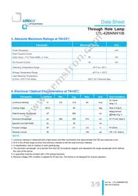 LTL-42M4NH106 Datasheet Page 4