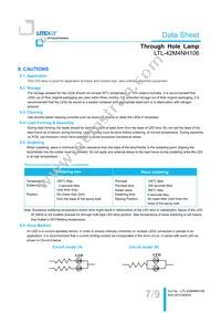 LTL-42M4NH106 Datasheet Page 8