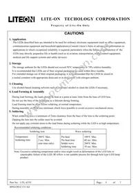 LTL-433Y Datasheet Page 5