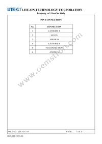 LTL-53173Y Datasheet Page 3