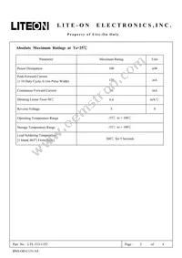 LTL-533-11P2 Datasheet Page 2