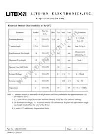 LTL-533-11P2 Datasheet Page 3