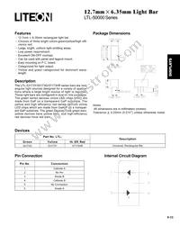 LTL-54173G Datasheet Cover