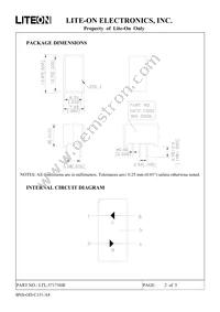 LTL-57173HR Datasheet Page 2