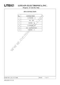 LTL-57173HR Datasheet Page 3