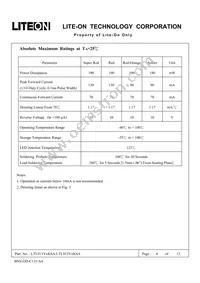 LTL-912VYKSA Datasheet Page 4