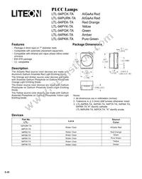 LTL-94PCK-TA Datasheet Cover