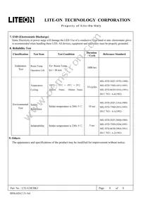 LTL1CHCBK3 Datasheet Page 8