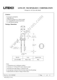 LTL1CHCBK5 Datasheet Cover