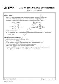 LTL1CHTBK5 Datasheet Page 9