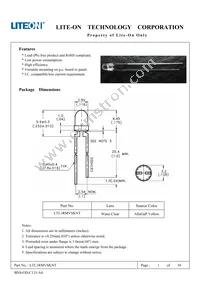 LTL1RMVSKNT Datasheet Page 2