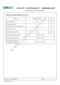 LTL1RMVSKNT Datasheet Page 3