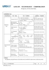 LTL1RMVSKNT Datasheet Page 11