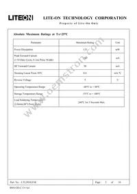 LTL2H3EZ1K Datasheet Page 3