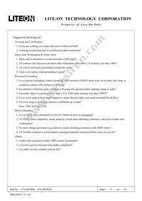 LTL2H3SYK Datasheet Page 9