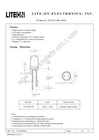 LTL2P3KYK Datasheet Cover