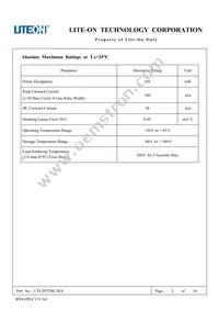 LTL2P3TBU2KS Datasheet Page 3