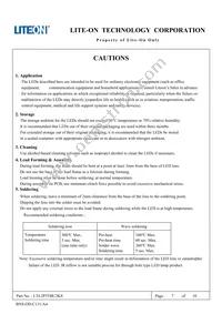 LTL2P3TBU2KS Datasheet Page 8