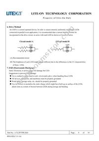 LTL2P3TBU2KS Datasheet Page 9