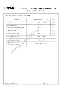 LTL2R3EW3KS Datasheet Page 3