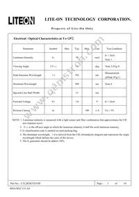 LTL2R3KYD-EM Datasheet Page 3