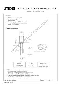 LTL2R3QRK Datasheet Cover