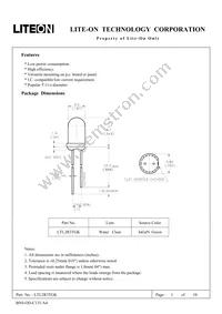 LTL2R3TGK Datasheet Cover