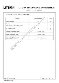 LTL2R3TGK Datasheet Page 2