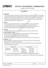 LTL2R3TGK Datasheet Page 7