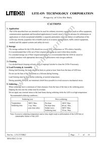 LTL2T3TBK3 Datasheet Page 7