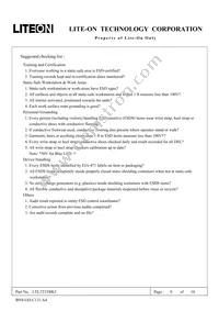 LTL2T3TBK3 Datasheet Page 9