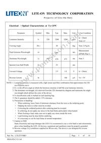LTL2T3TBK5 Datasheet Page 4