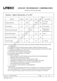 LTL2V3TGX3KS Datasheet Page 3