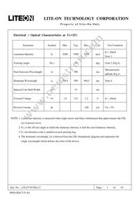 LTL2V3VYKL12 Datasheet Page 3