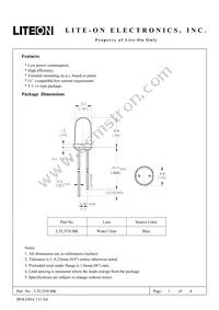 LTL353UBK Datasheet Cover