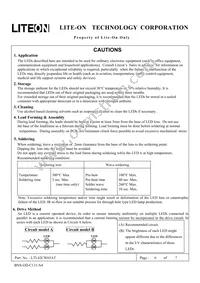 LTL42CW65AT Datasheet Page 6