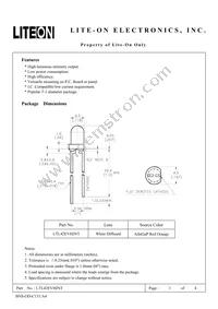 LTL42EVHJNT Datasheet Cover